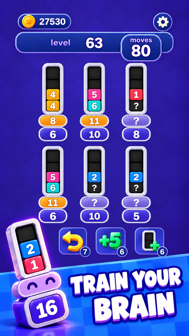 Sum Stack / Train your brain